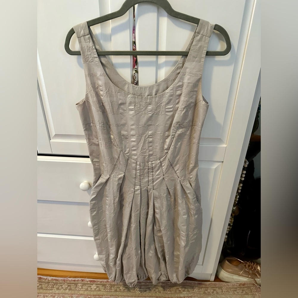 Crea Concept Pleat Knee-Length Dress